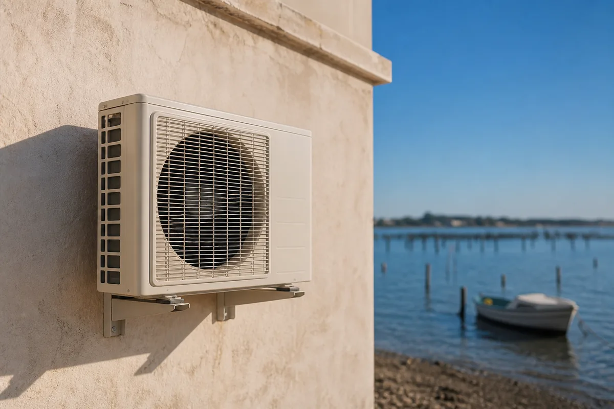 Pompe à chaleur air-air sur le bassin de Thau : le guide